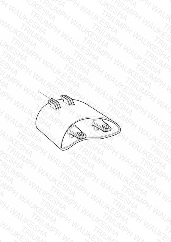 Rear Light Assy Kit, Clear