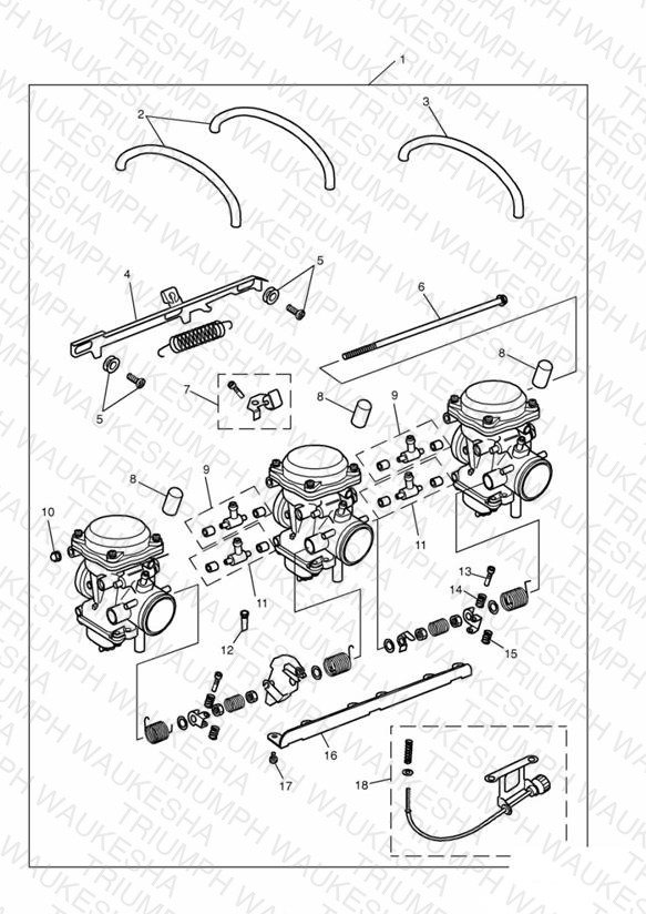 Carburettors All Markets Except US CAL ENG NO 55881 »