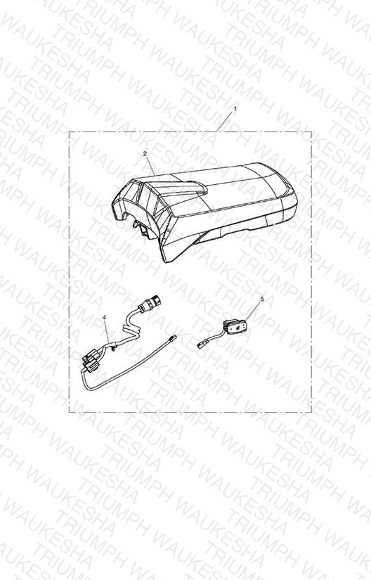 Seat, Pillion, Heated Kit