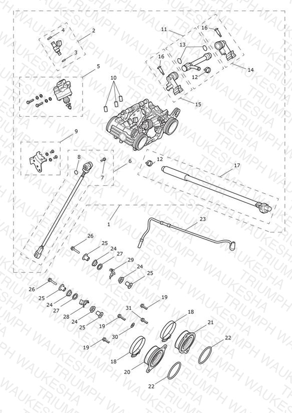 Throttle Bodies - Eng No 805383 >