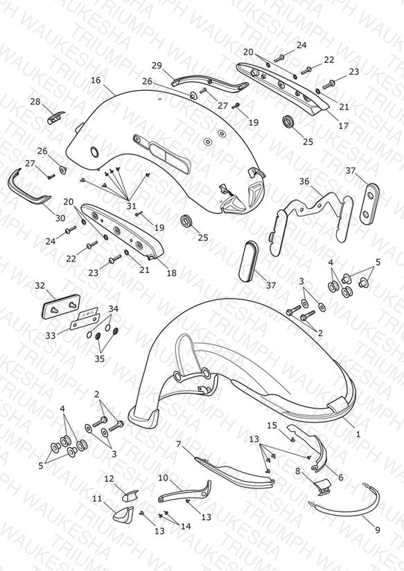 Mudguards - 738585 >