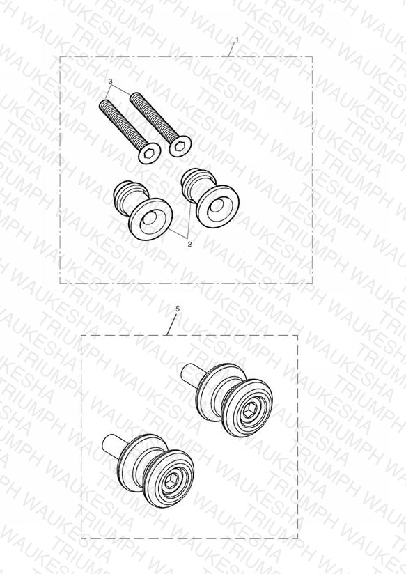 Paddock Stand Bobbin Kits