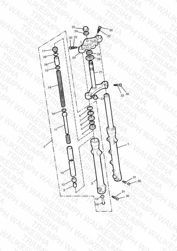 Front Forks and Yokes 92894 »