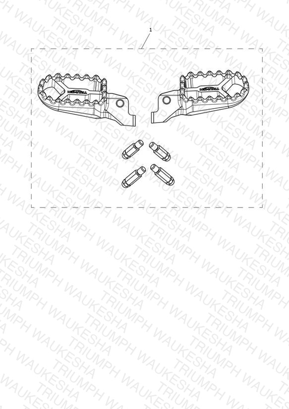 Footrest Kit