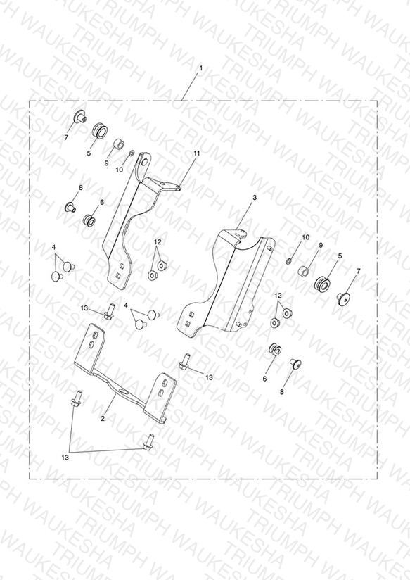 Screen Mounting Brackets Kit