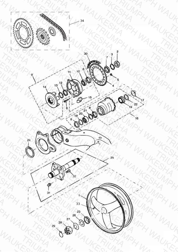 Rear Wheel/Final Drive