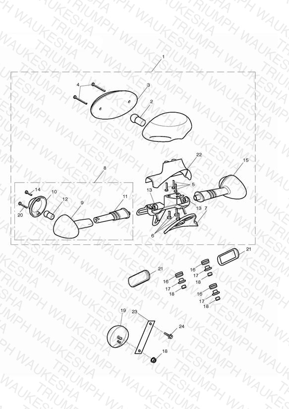 Rear Light & Rear Indicators