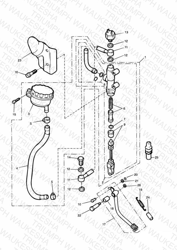 Rear Brake Master Cylinder