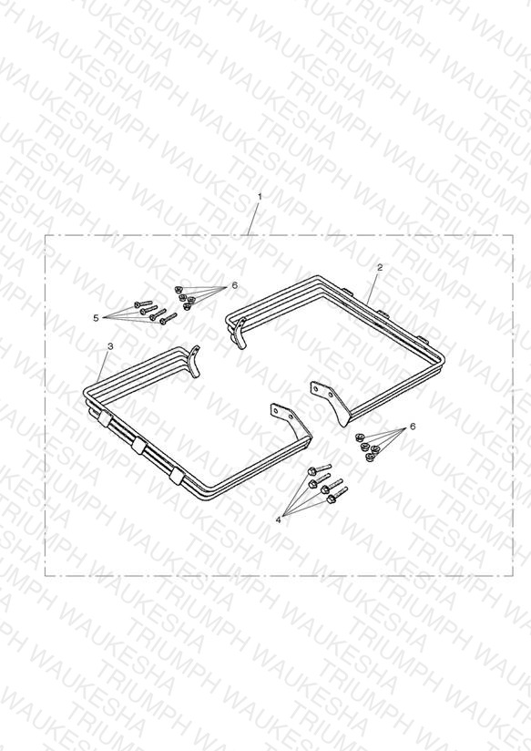 Panniers Dresser Rail Kit