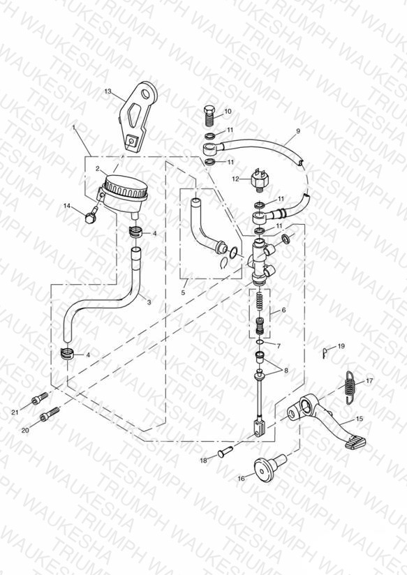 Rear Brake Master Cylinder