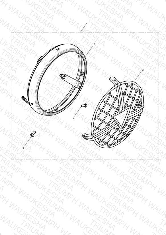 Grille & Bezel, Headlight
