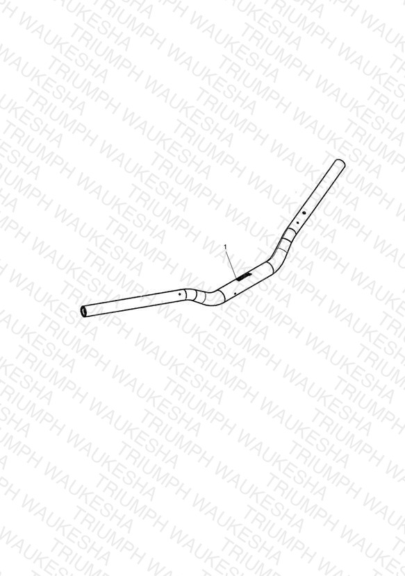 Handlebar, Tapered, Black