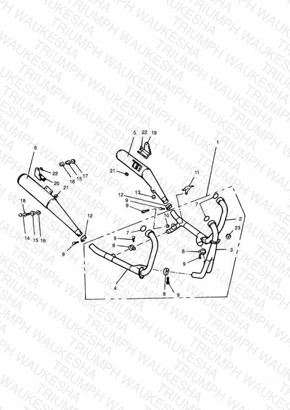 Exhaust System 3 Cylinder Engines » 4901