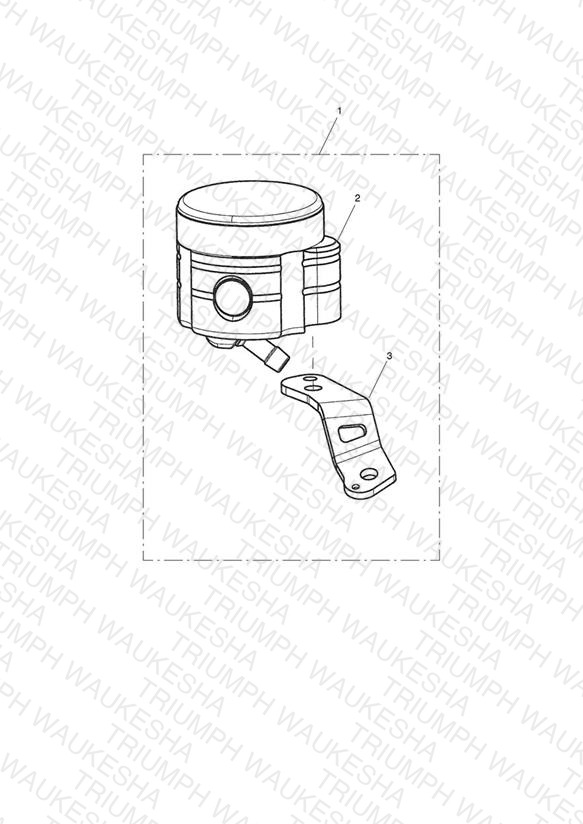 Front Brake Reservoir Kit
