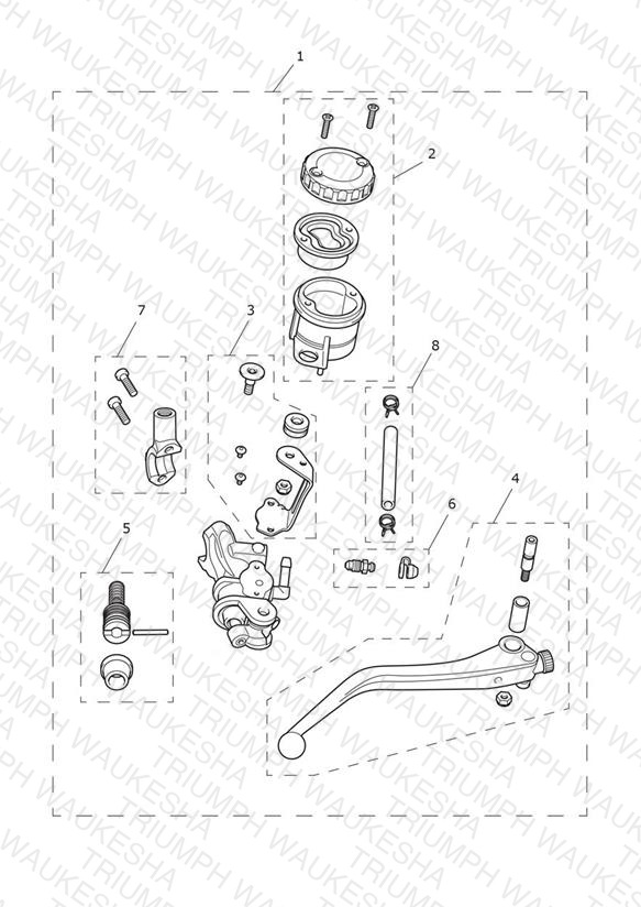Front Brake Master Cylinder