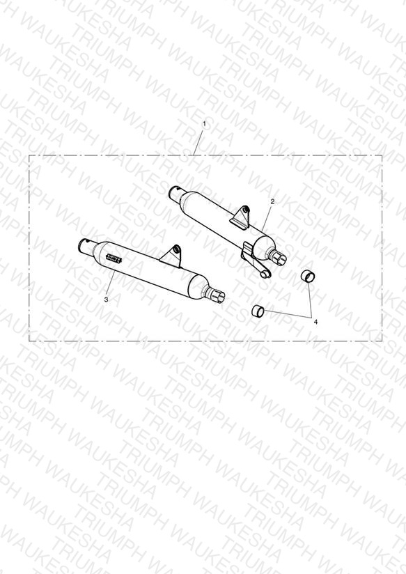Silencer, Pair, Homologation, Black