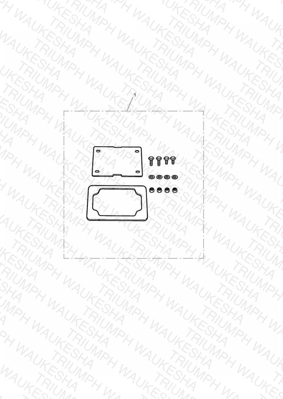Frame Licence Plate Kit