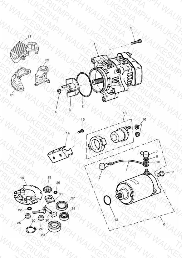 Alternator/Starter