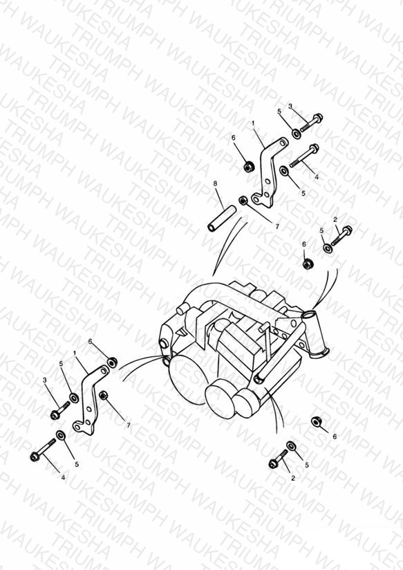 Linkage Carrier/Engine Mounting Bolts