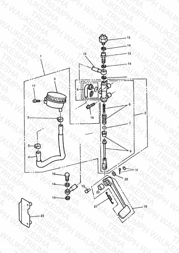 Rear Brake Master Cylinder