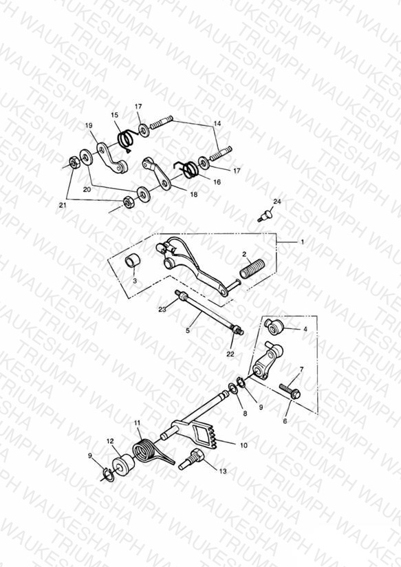Gear Change Pedal