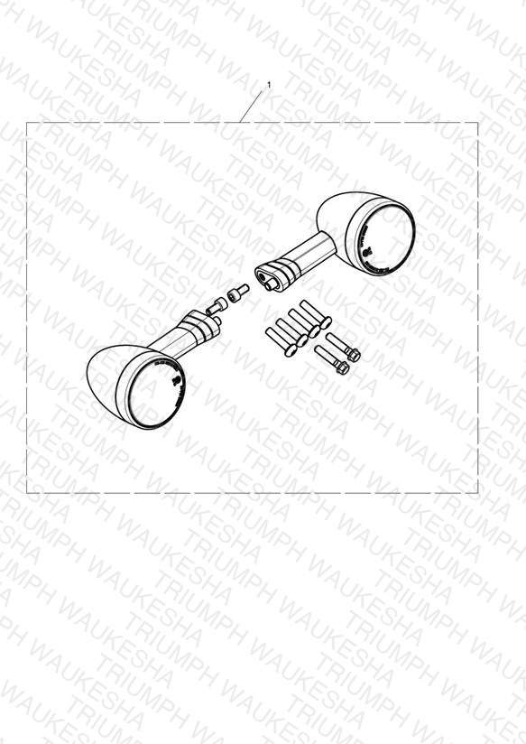 LED, Indicator Kit, D64, Medium, 120 Lead