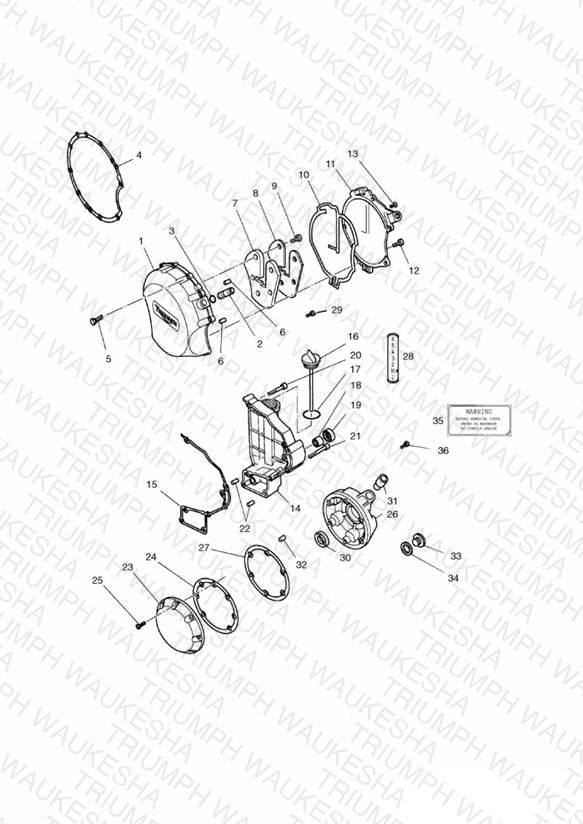 Engine Covers 4 Cylinder Silver » 4901