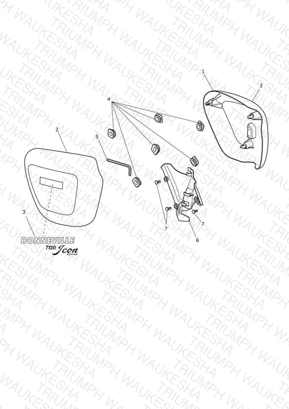 Side Fairing Panels - Icon Edition