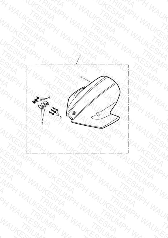Flyscreen Visor Kit > 480781