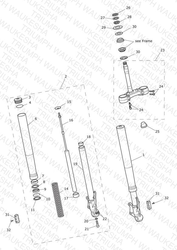 Front Forks & Yokes