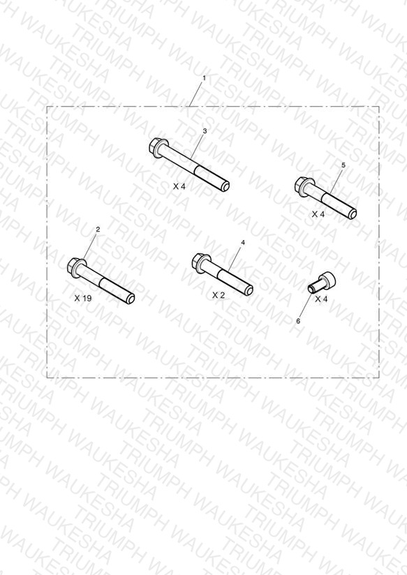 Cover Fasteners, Black