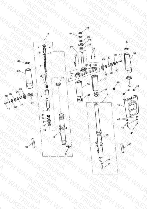 Front Forks & Yokes