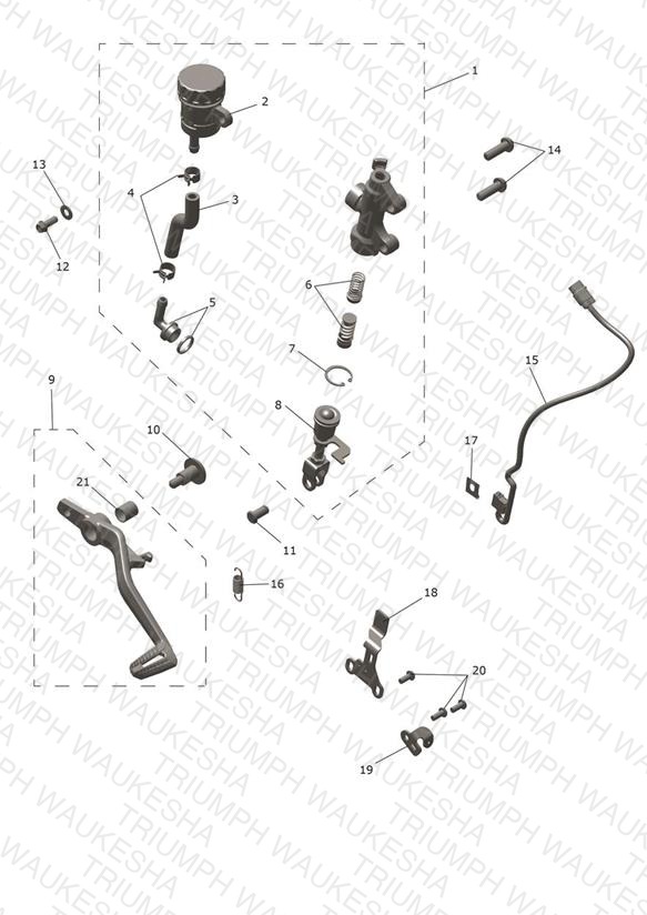 Rear Brake Master Cylinder