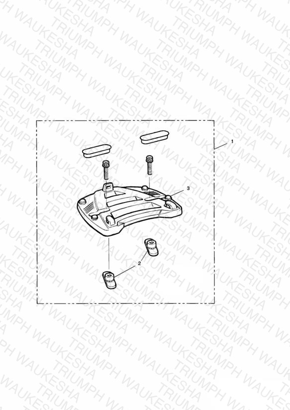 Top Plate Conversion (Givi Pannier)