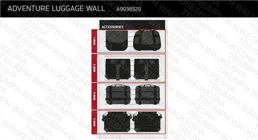 Adventure Luggage Wall