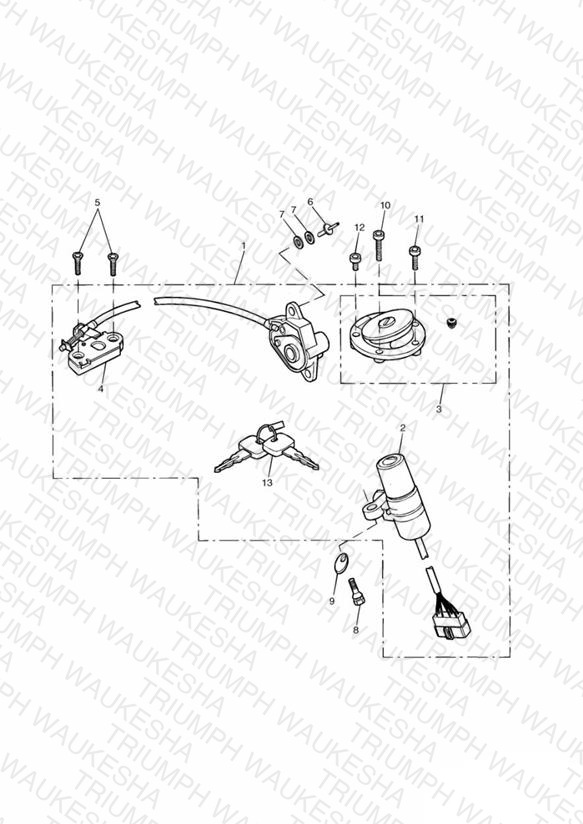 Ignition Switch & Lock Set