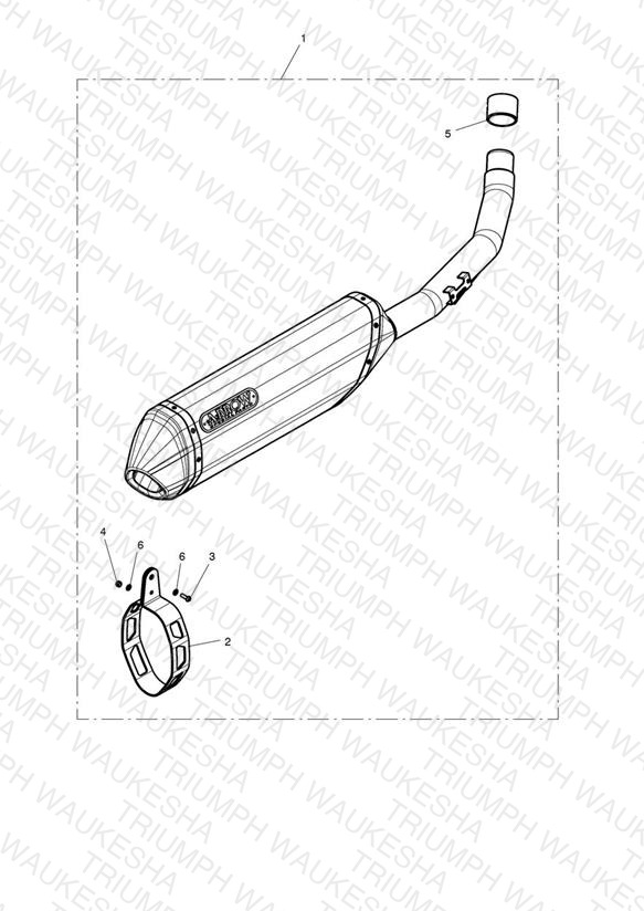 Silencer, Slip On Assy, Arrow