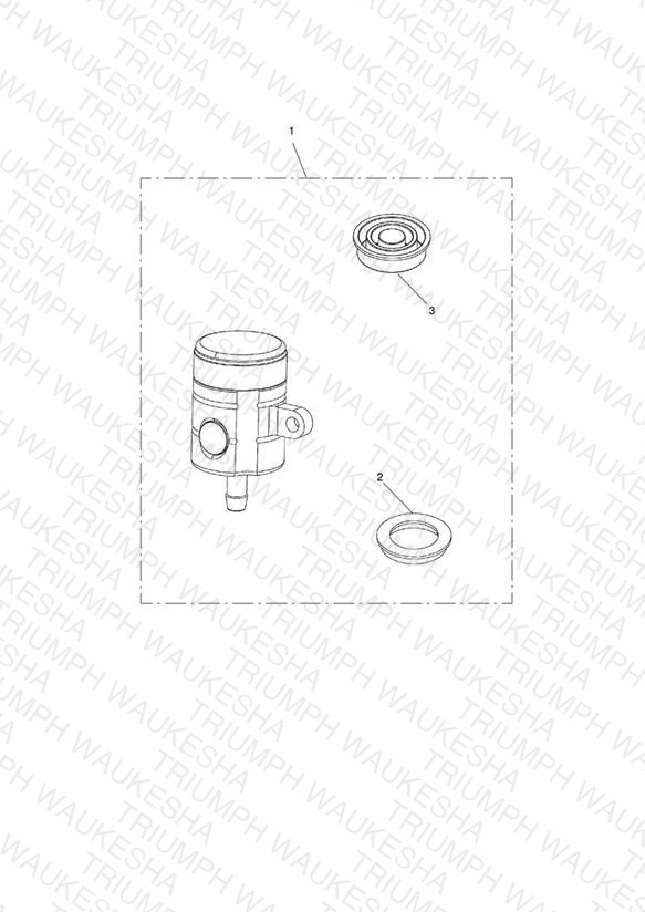 Rear Brake Reservoir
