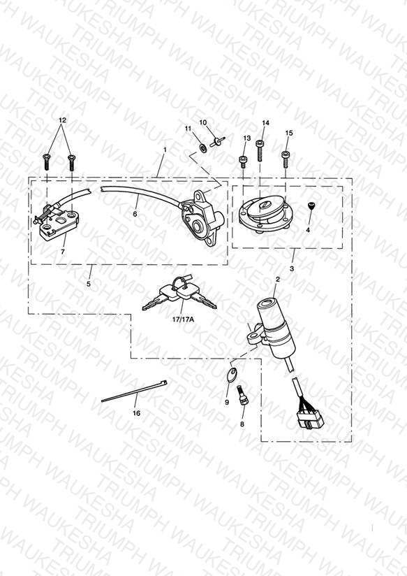 Ignition Switch & Lock Set