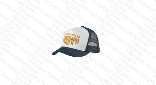 ELLIS TRUCKER CAP BONE / NAVY