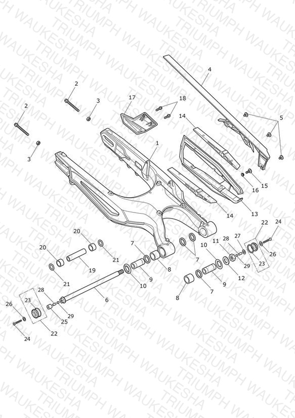 Rear Swingarm