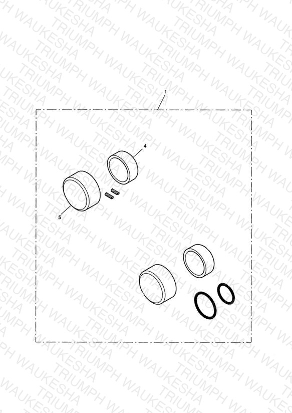 Axle Cover Kit, BNVL Classic