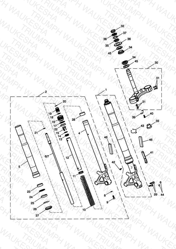 Front Forks & Yokes