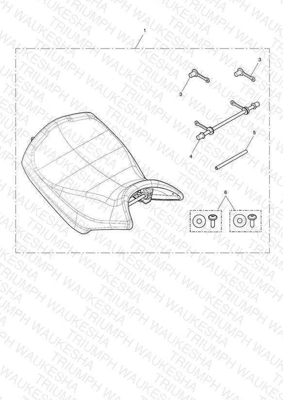 Rider Seat Assy, Low
