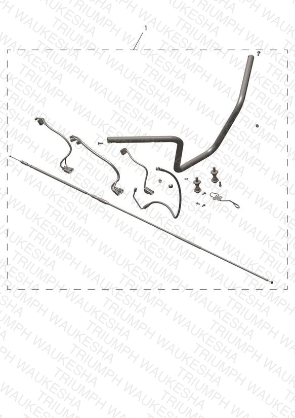 High Handlebar Kit, Black