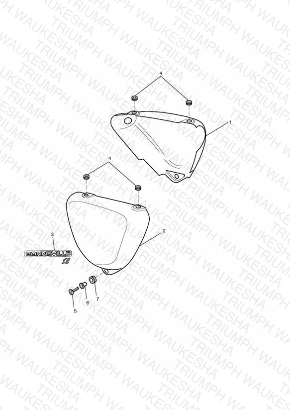 Side Panels - Bonneville SE
