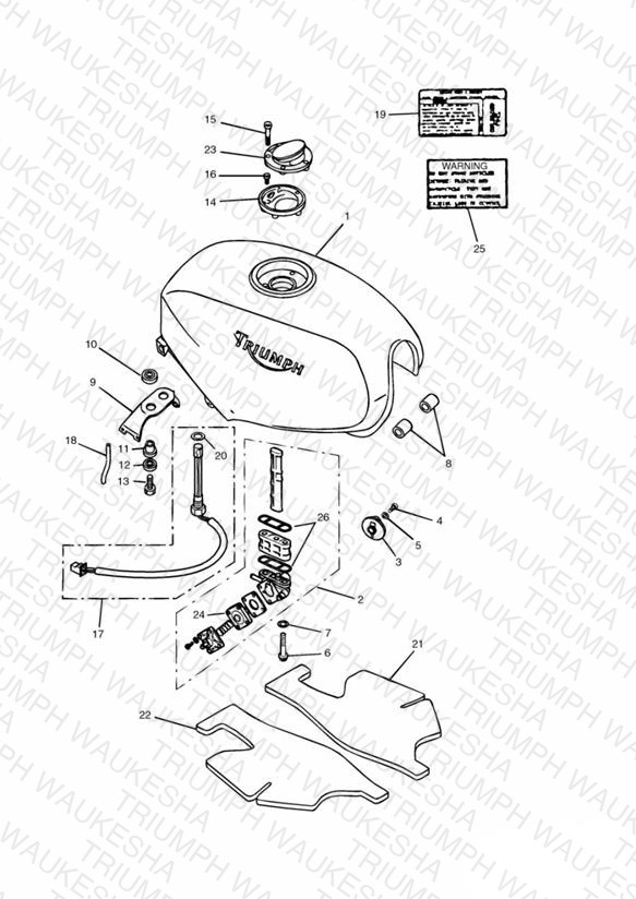 Fuel Tank and Fittings