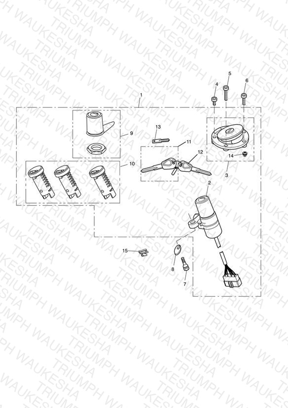 Ignition Switch & Lock Set > 440388