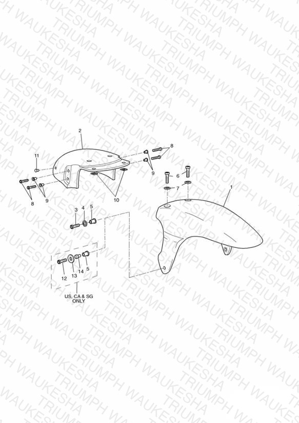 Front Mudguard