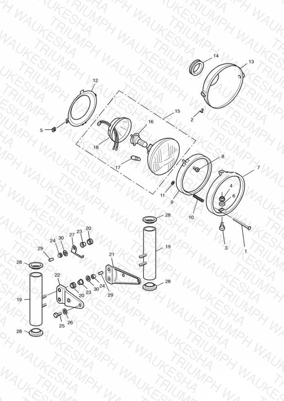 Headlight/Mountings